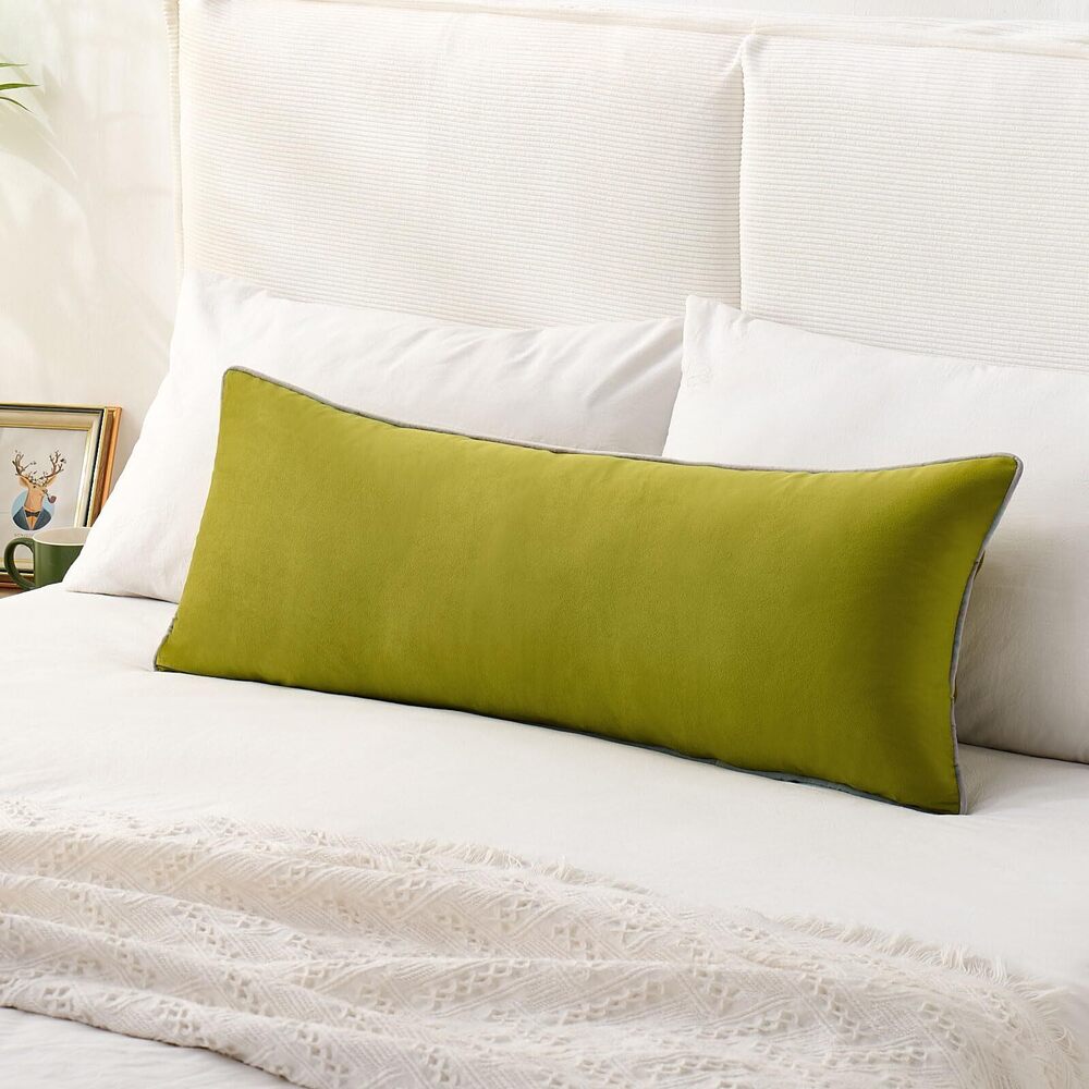 1569 Decorative Throw Pillow Covers Green Pillow Covers Pack of 2 Modern